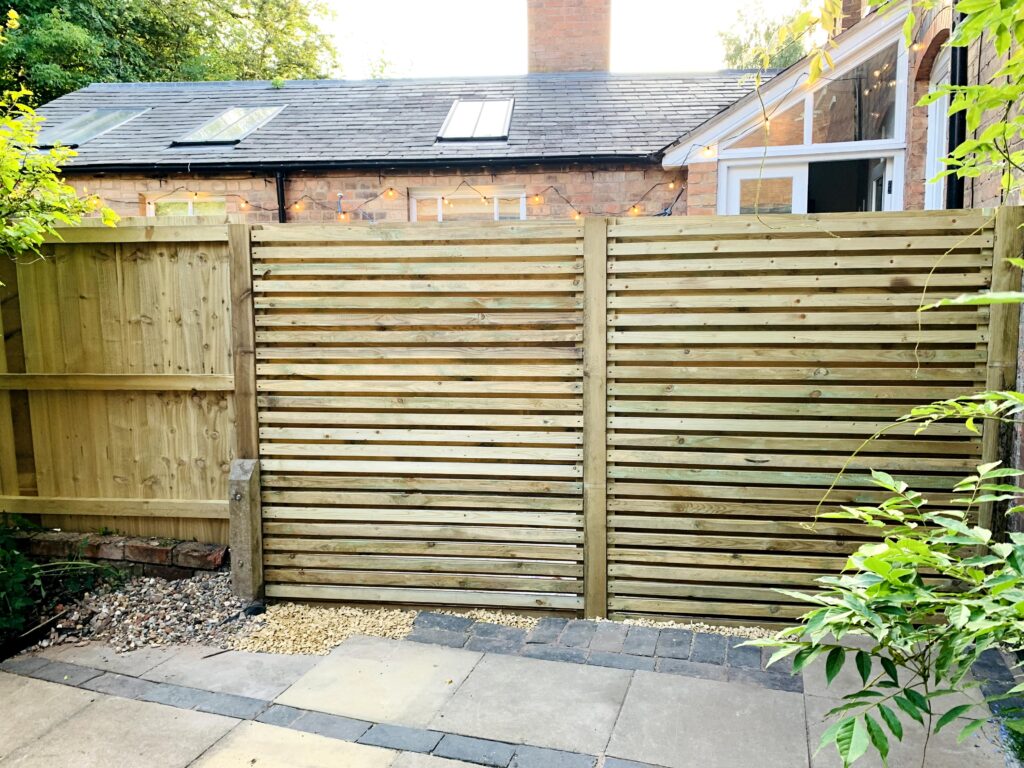 New timber fence installed at Birmingham commercial site
