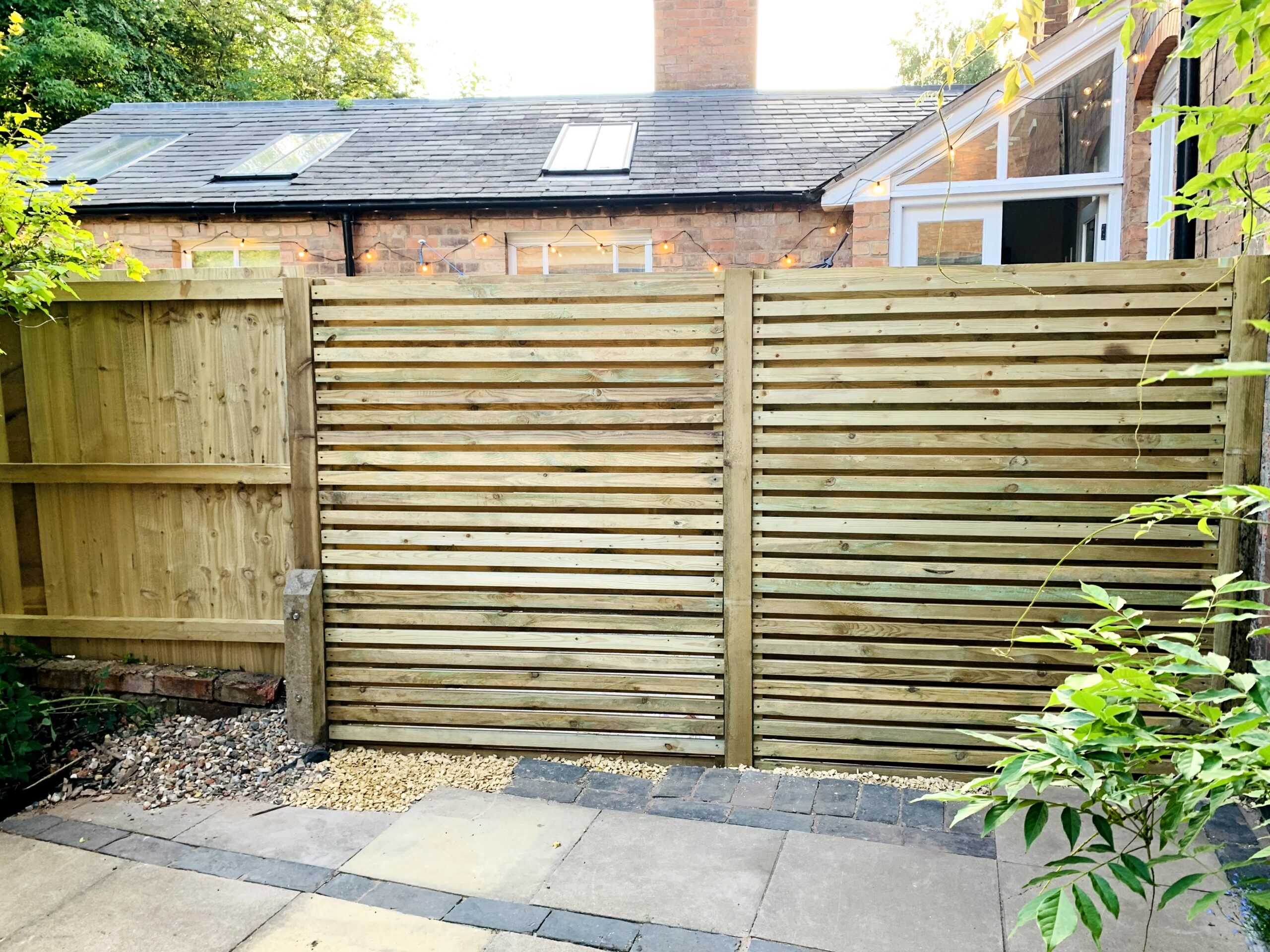 New timber fence installed at Birmingham commercial site